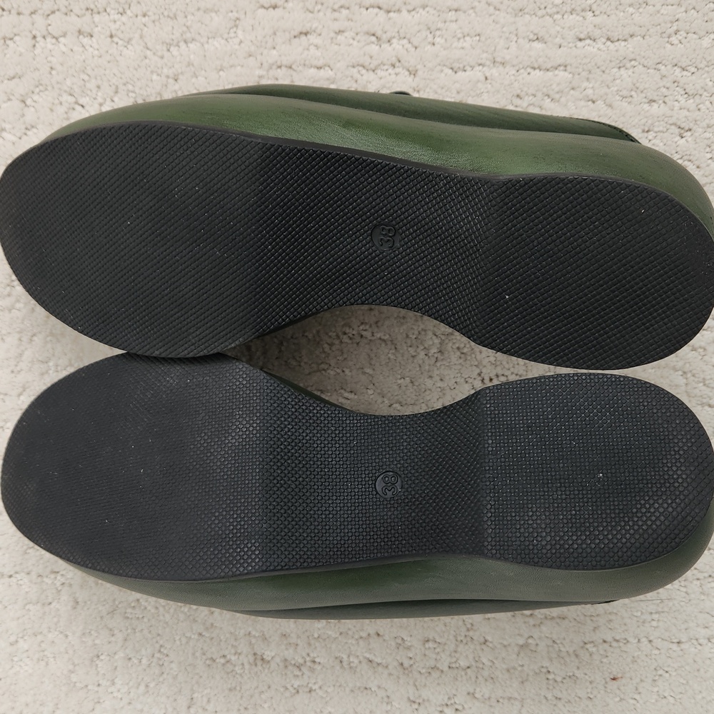 Free People Winston Platform Loafer Mules Size 8 - Picture 9 of 12